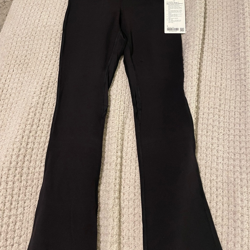 Lululemon align mini-flare leggings size 6